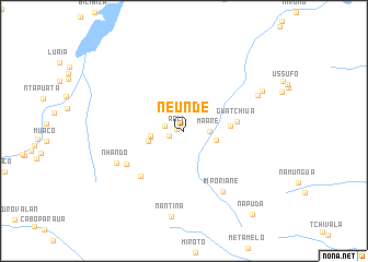 map of Neunde