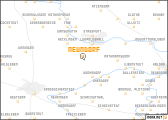 map of Neundorf