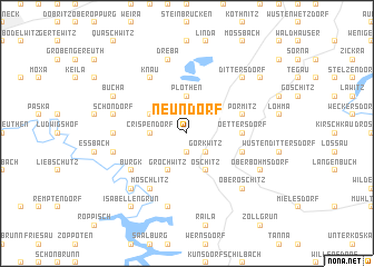 map of Neundorf