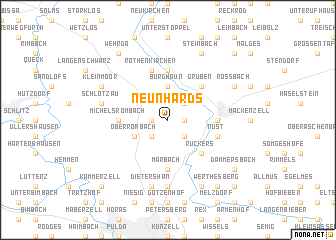 map of Neunhards