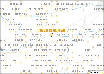 map of Neunkirchen