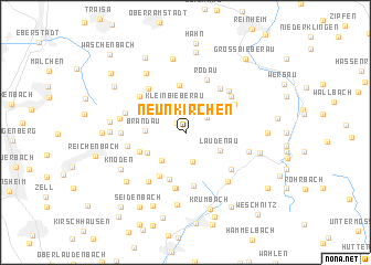 map of Neunkirchen