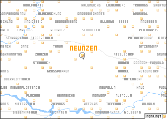 map of Neunzen