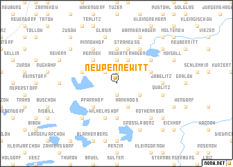 map of Neu Pennewitt