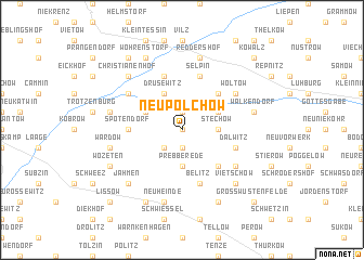 map of Neu Polchow