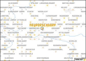 map of Neu Porschdorf