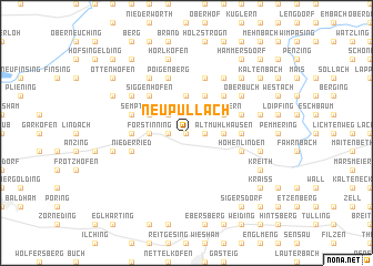 map of Neupullach