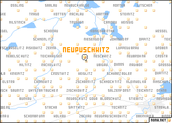 map of Neupuschwitz