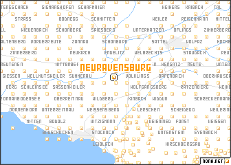 map of Neuravensburg