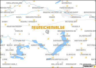 map of Neu Reichenwalde