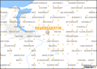 map of Neu Roggentin