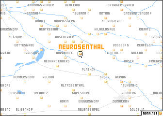 map of Neu Rosenthal