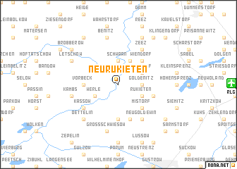 map of Neu Rukieten