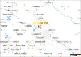 map of Neu Sacro