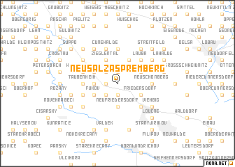 map of Neusalza-Spremberg