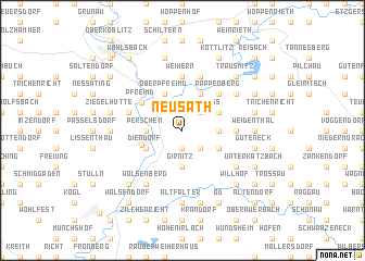 map of Neusath