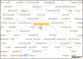 map of Neu-Satow