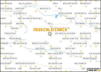 map of Neuschleichach