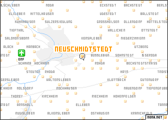 map of Neuschmidtstedt