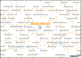 map of Neuschmiede