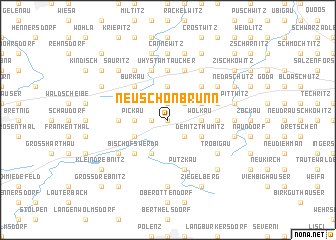 map of Neu Schönbrunn