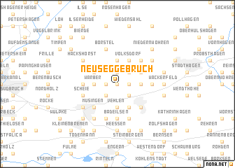 map of Neuseggebruch