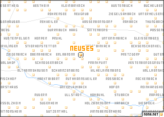 map of Neuses