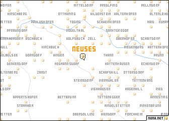 map of Neuses