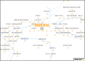 map of Neusiedl