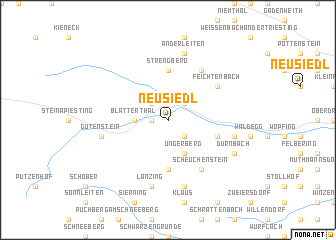 map of Neusiedl