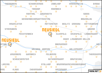 map of Neusiedl