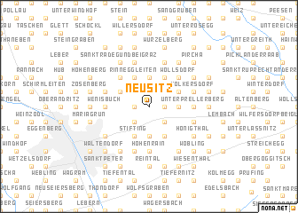 map of Neusitz