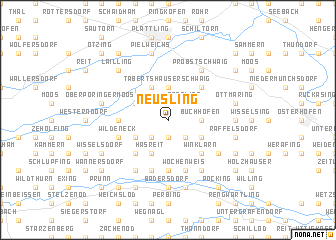 map of Neusling