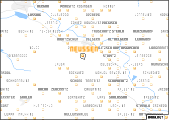 map of Neußen