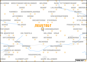 map of Neustadt