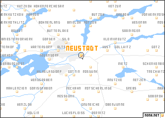 map of Neustadt