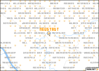 map of Neustadt