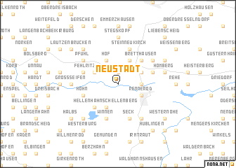 map of Neustadt