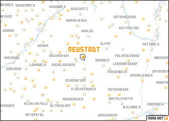 map of Neustadt