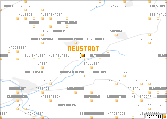 map of Neustadt