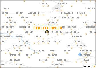 map of Neu Steinbrück