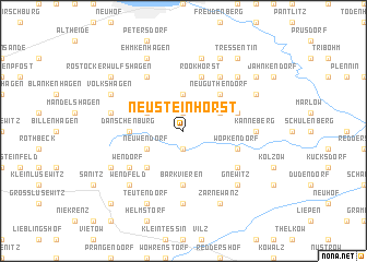 map of Neu Steinhorst