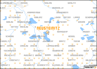 map of Neu Steinitz