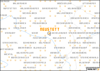 map of Neustett