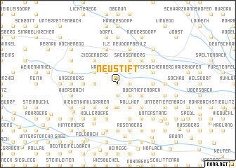 map of Neustift