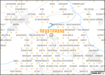 map of Neustraße