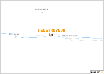 map of Neustroyeva
