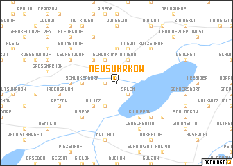 map of Neu Sührkow