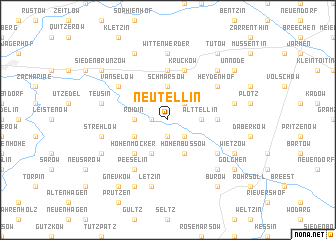 map of Neu Tellin