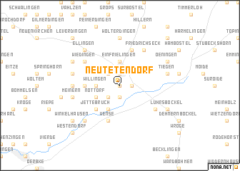 map of Neu Tetendorf
